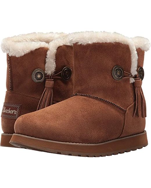 Skechers shorts womens brown sale