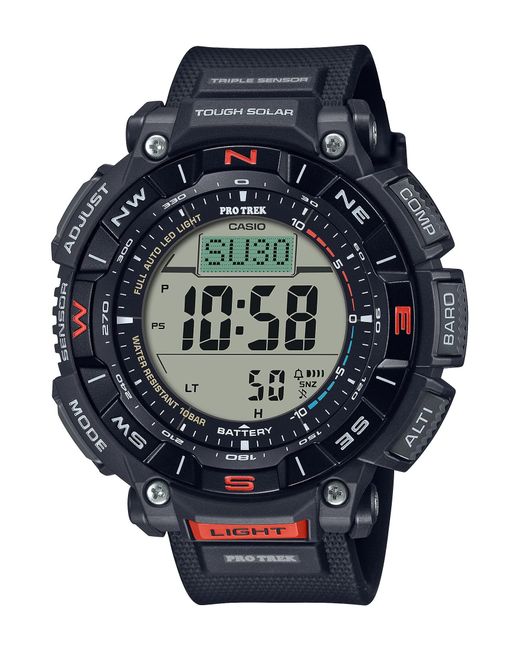 GShock Pro Trek Bio Mass Tough Solar Triple Sensor W/thermometer