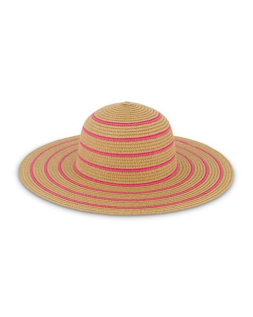 Nicole Miller Brown Straw Sun Hats For