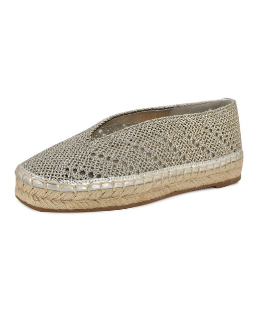 Nine West Metallic Rorie Espadrille