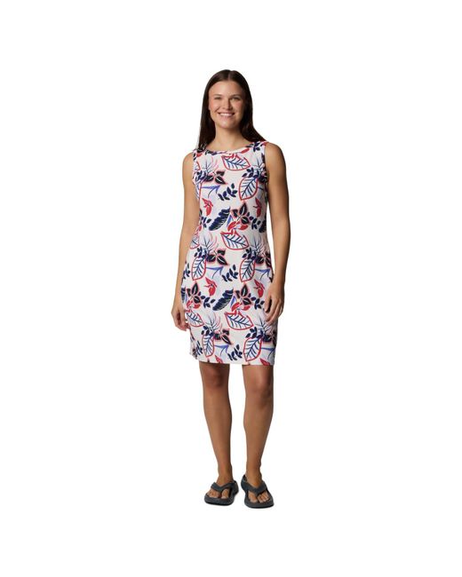 Columbia Red Chill River Printed Dress