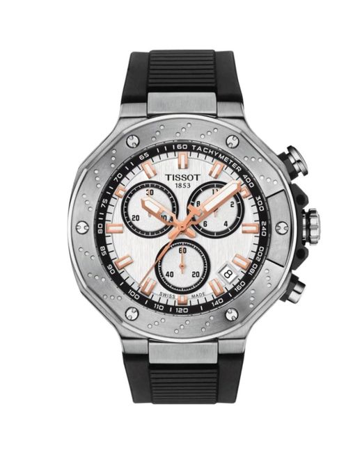 Tissot Metallic T-race Chrono Black Watch T141.417.17.011.00 for men
