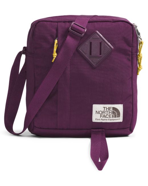 The North Face Berkeley Crossover Bag Black Currant Purple/yellow Silt One Size