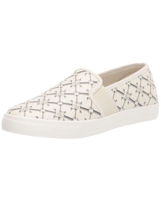 lauren by ralph lauren women's jinny slip on sneakers