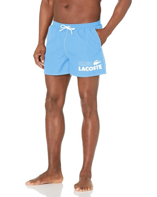Lacoste Blue Standard Swim Short for men