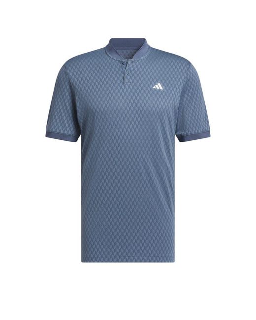 Adidas Blue Ultimate365 Tour Heat.rdy Polo Shirt for men