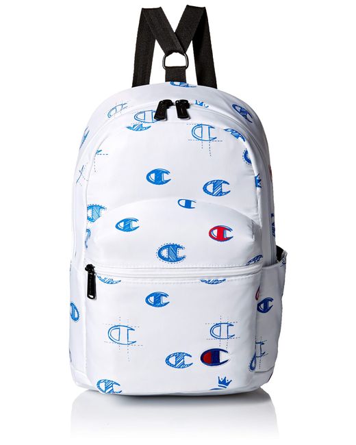 champion backpack white