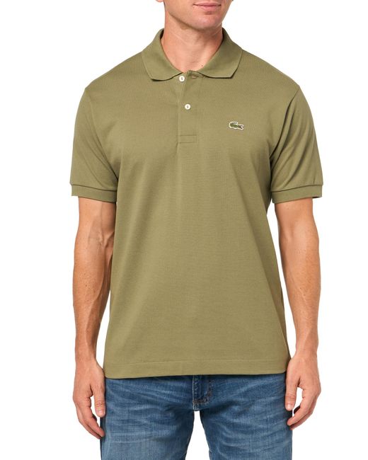 Lacoste Green Classic Fit L.12.12 Original Piqué Polo Shirt for men