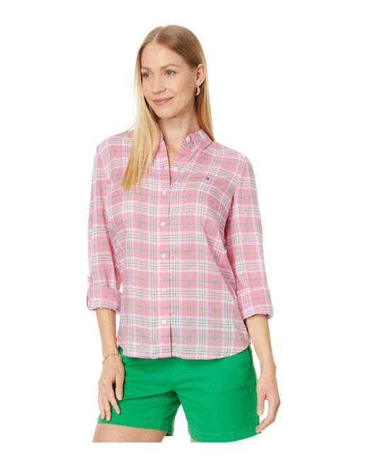 Tommy Hilfiger Red Button-down Shirts For