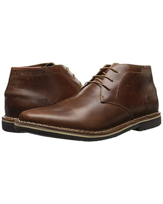 steve madden men's harken chukka boot cognac