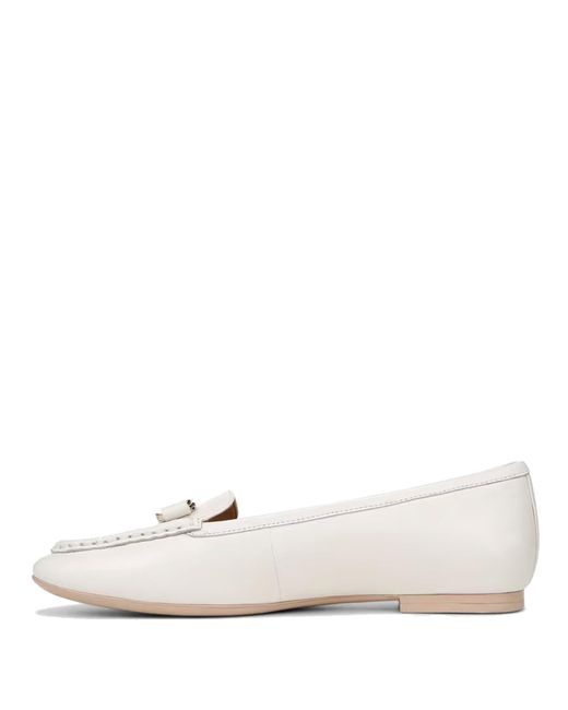 Naturalizer S Layla Slip On Loafer Warm White Leather 7.5 W