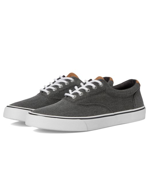 Sperry Top-Sider Black Striper Ii Cvo Sw Shoes 8 M (D) for men