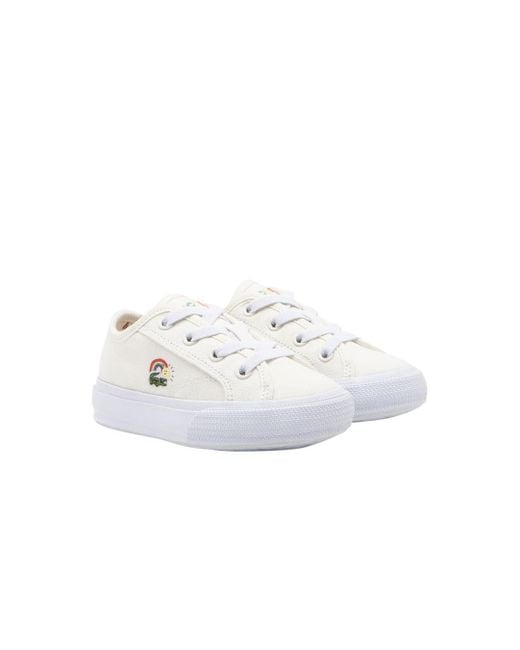 Lacoste White Infant Backcourt Sneaker