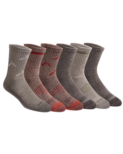 Dickies Gray Dri-tech Moisture Control Comfort Length Mid-crew Socks for men