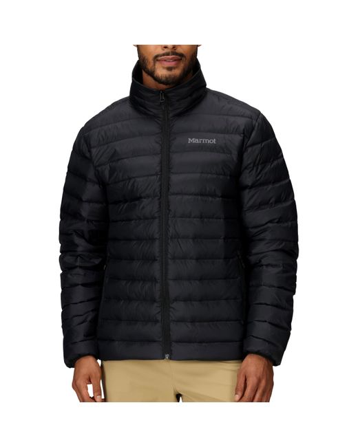 MARMOT Men’s Zeus Jacket | Down-Insulated, Water Resistant, Lightweight, Jet Black, Medium Marmot Men\u0027s Zeus Jacket