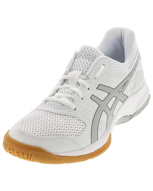Asics Gelrocket 8 Volleyball Shoe in White Lyst
