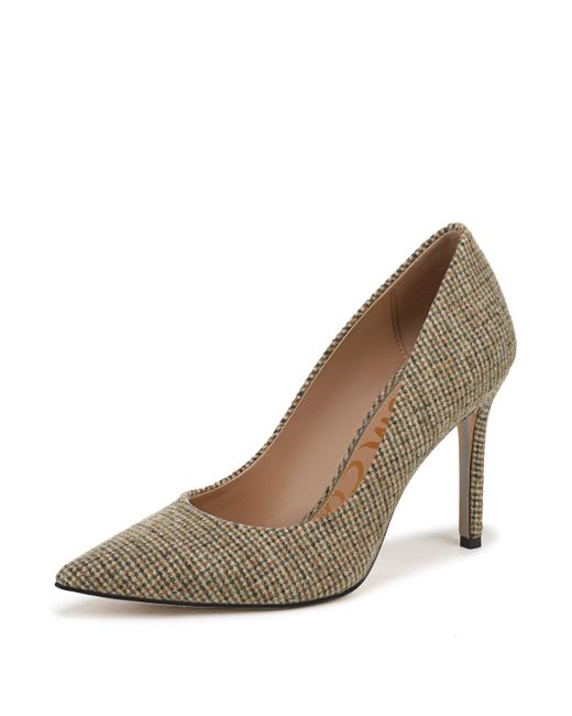 Sam Edelman Women's Hazel Pump - Grey Tweed Multi, Stiletto Heel, Padded Sock, Size 7 - View #10