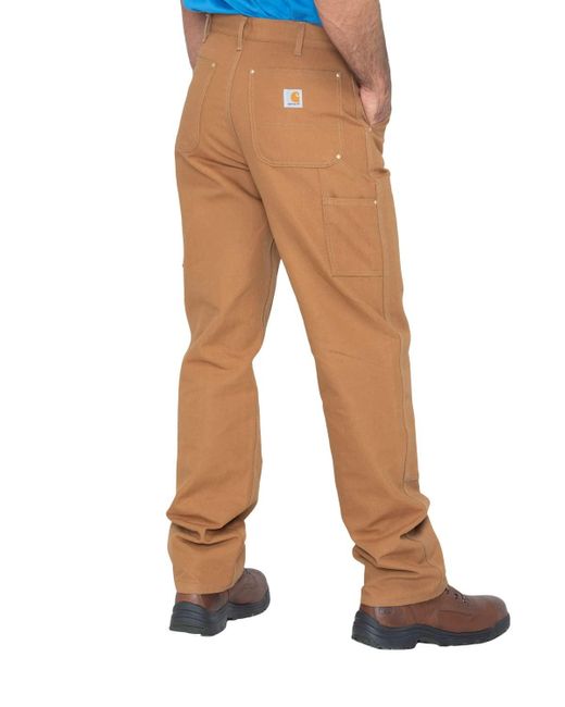 Carhartt Natural Front Work Dungaree Pant - 33w X 30l for men