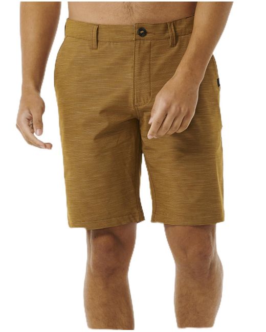 Rip Curl Natural Boardwalk Jackson 20" Shorts Gold for men