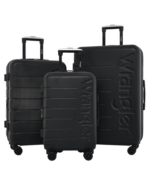 Wrangler Black Maverick 3-teiliges Gepäck-Set