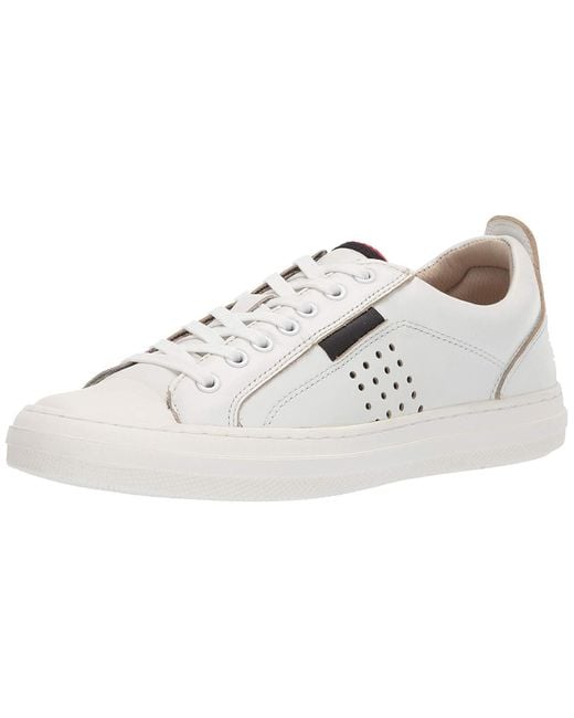 kenneth cole white leather sneakers