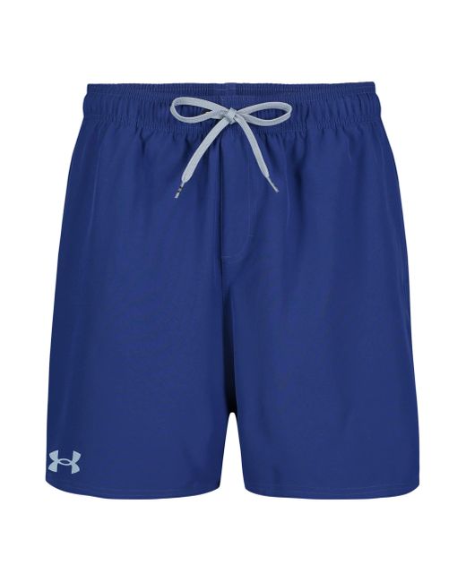 Under Armour Blue Solid Compression Volley for men