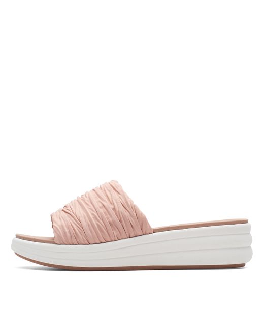 Clarks Pink Drift Petal Flat Sandal