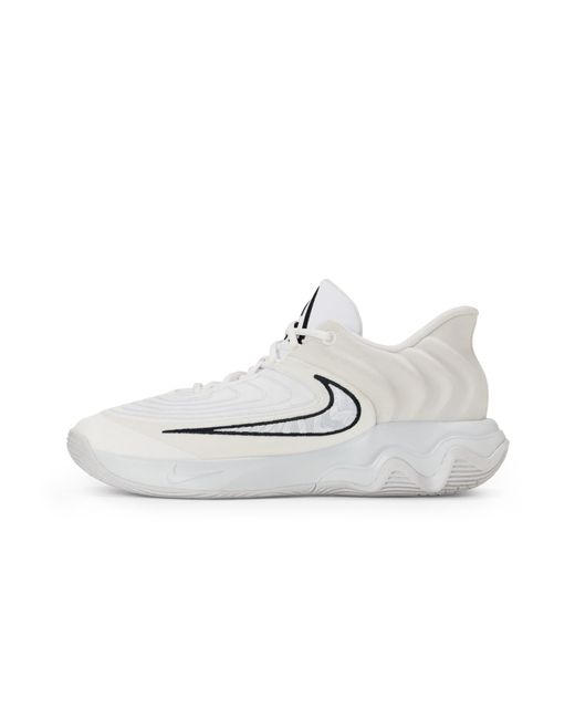 Nike White Giannis Immortality 4 Basketball Shoes