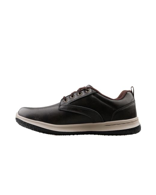 Skechers Delson-antigo Waterproof Bungee Slip On Sneaker in Black for Men |  Lyst