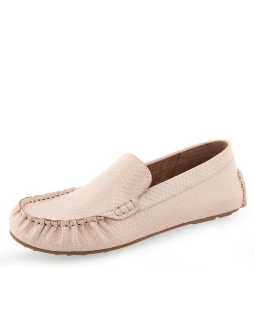 Aerosoles Pink Coby Loafer Flat