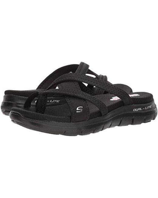 skechers toe loop sandals