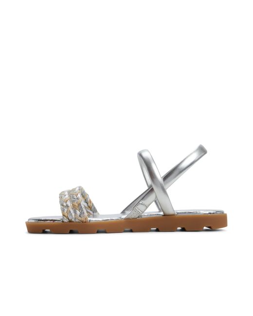 ALDO White Narine Flache Sandalen