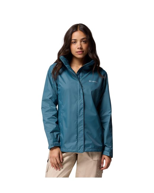 Columbia Blue S Arcadia Ii Waterproof Rain Jacket
