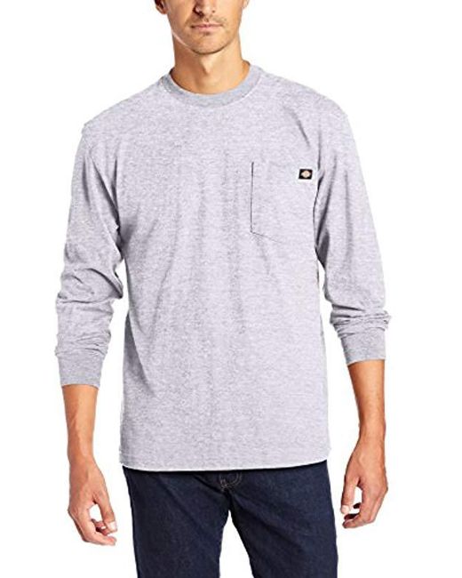 Dickies Cotton Long Sleeve Heavyweight Crew Neck for Men - Save 7% - Lyst