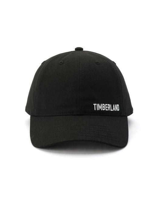 Timberland Black Logo Baseball Cap for men