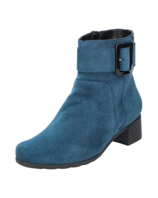 Mephisto Blue Gianina Ankle Boot
