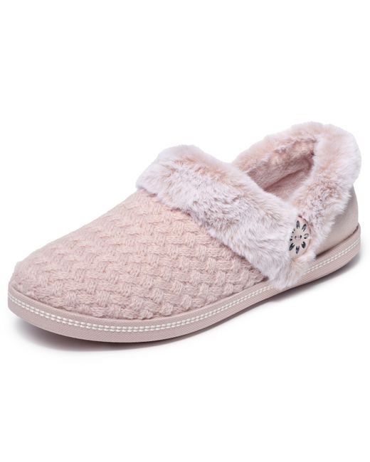 Skechers Pink Cozy Campfire-frosty Promise Slipper
