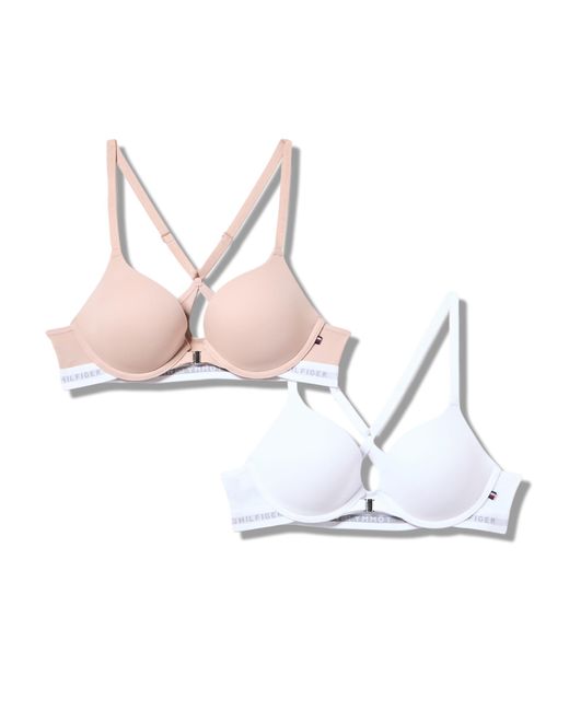 Tommy Hilfiger Multicolor S Micro Racerback Push-up Bra 2-pack