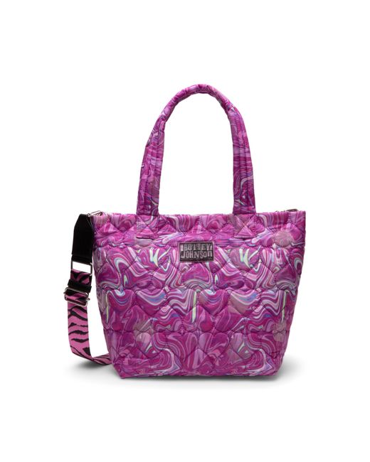 Betsey Johnson Purple Temperature Changing Tote