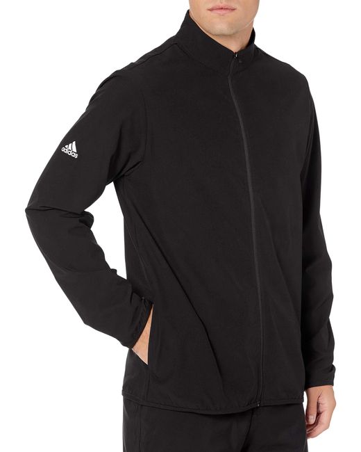 Adidas Black Golf Core Wind Jacket for men