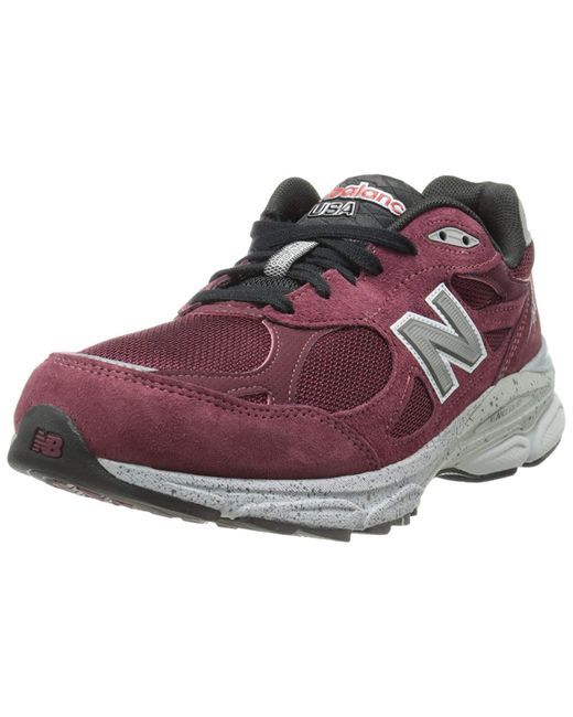 New Balance 990 V3 Running Shoe Sneaker in Purple for Men Lyst