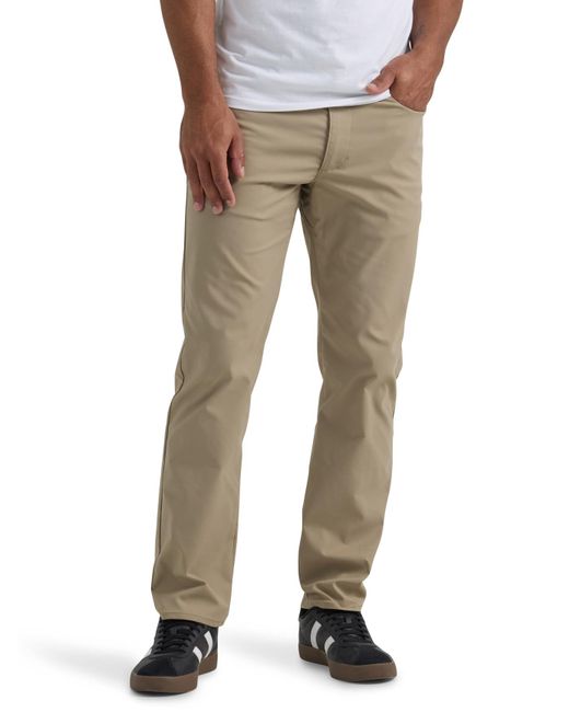 Lee Jeans Natural Extreme Motion Performance 5 Pocket Regular Straight Pant for men