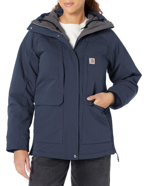 Carhartt Blue Super Dux Relaxed Fit Insulated Traditional Coat
