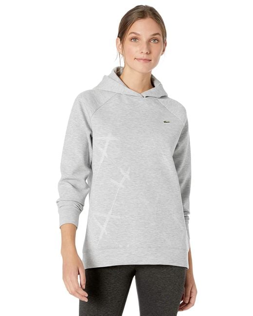 lacoste long sleeve hoodie