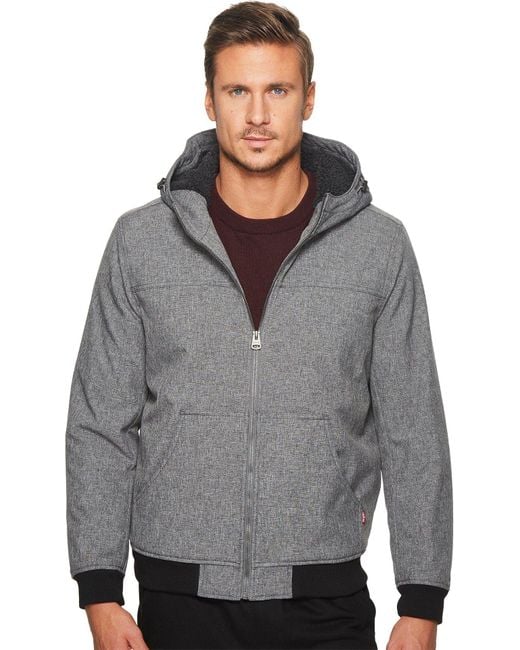 levi's hooded sherpa lined jacket