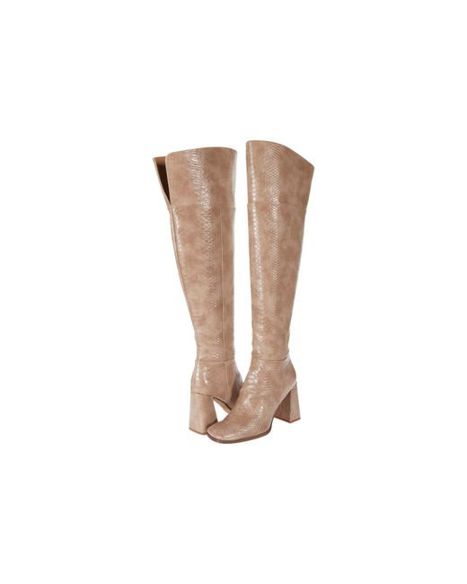 circus by sam edelman pamela snake embossed leather tall boot