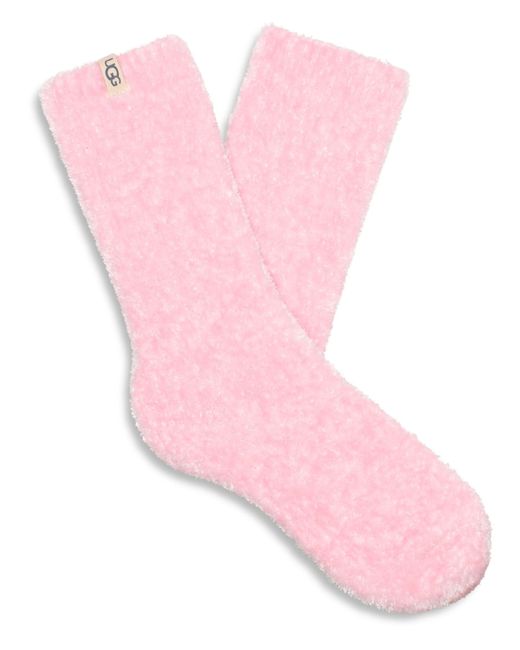 Ugg Pink Leda Cozy Socks