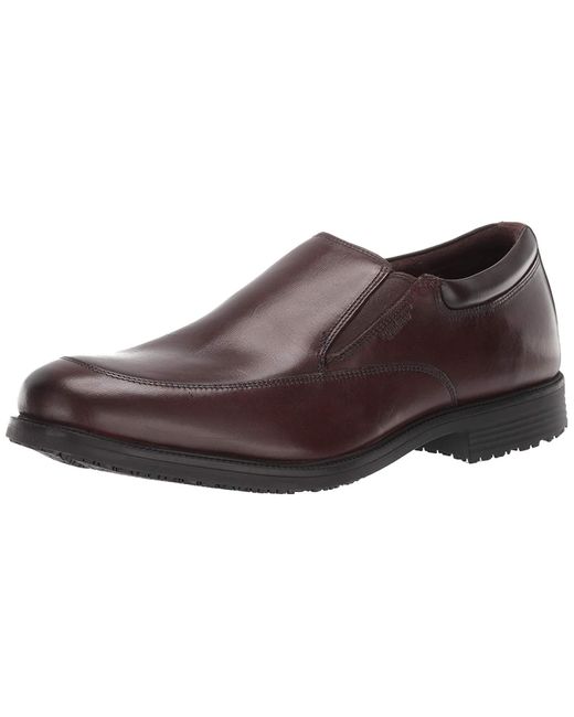 rockport slip on loafers