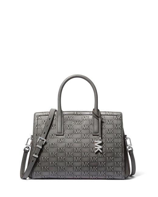 Michael Kors Gray Laila Medium Satchel