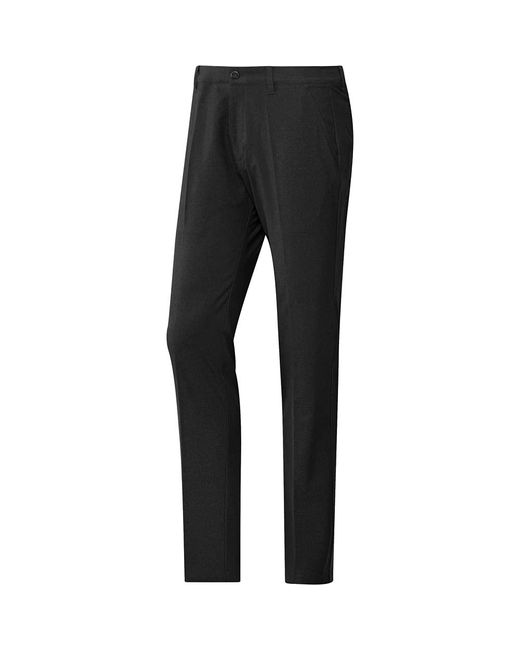 Adidas Black Golf Ultimate365 Herringbone Pant for men